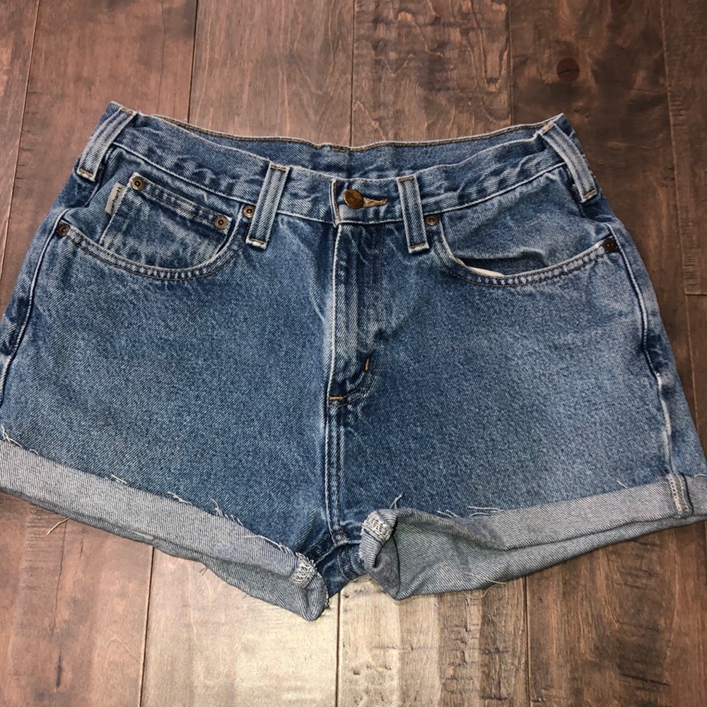 Carhartt denim shorts
